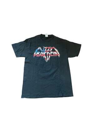 Vintage y2k Lizzy Borden American Metal Band Tee There Will Be Blood Tonight Shi